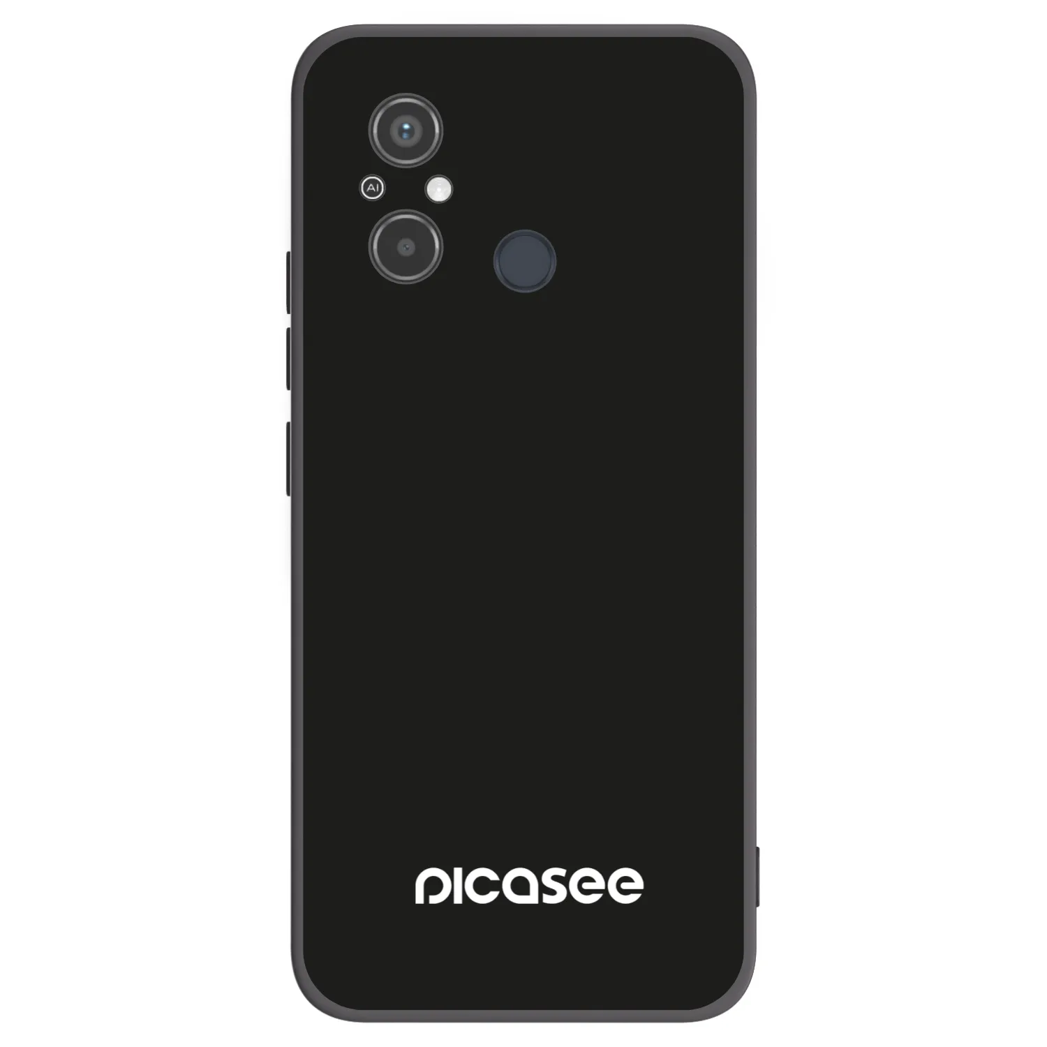 Picasee Xiaomi Redmi 12C Hülle - Schwarzes Silikon - Picasee