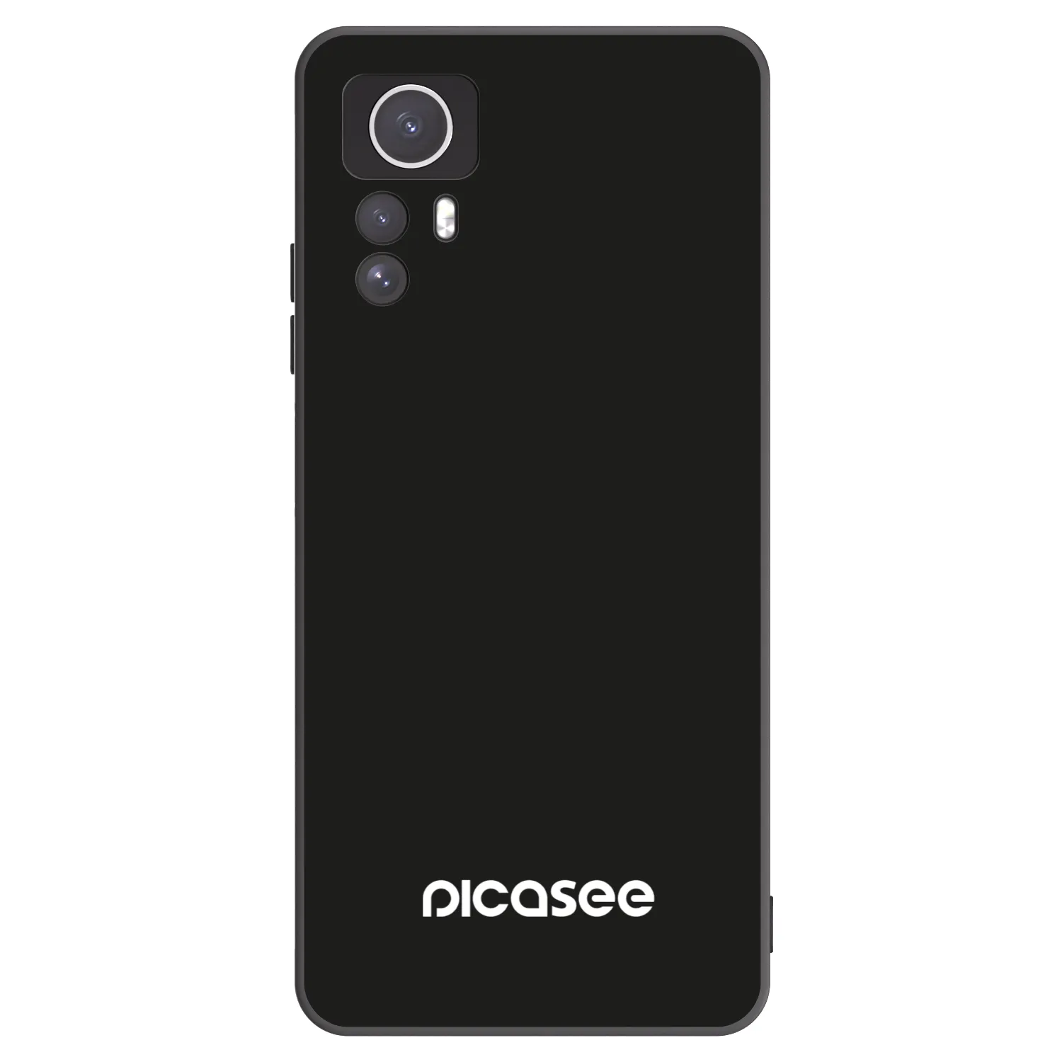 Picasee Xiaomi Redmi Note 12S Hülle - Schwarzes Silikon - Picasee