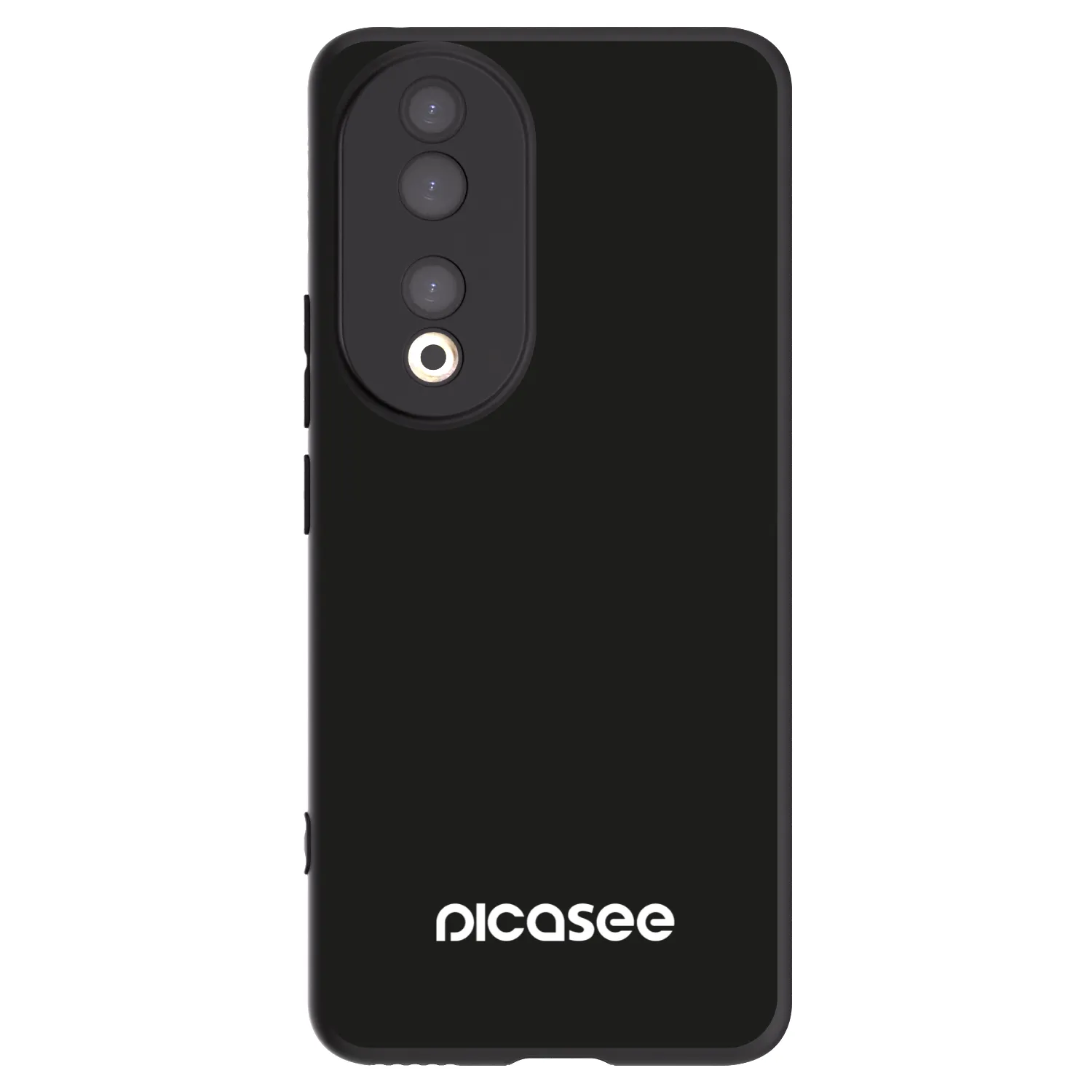 Picasee Honor 90 5G Hülle - Schwarzes Silikon - Picasee