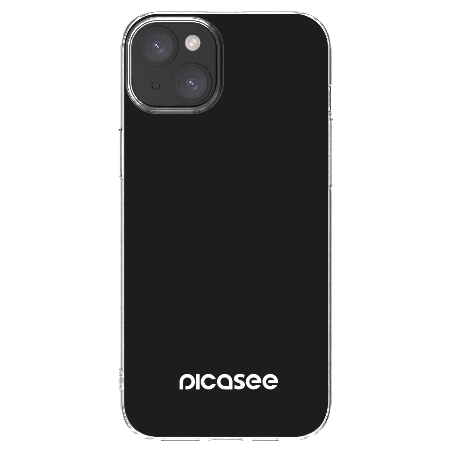 Picasee Apple iPhone 15 Plus Hülle - Transparentes Silikon - Picasee