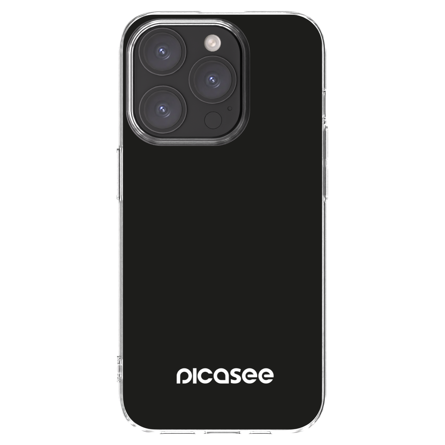 Picasee Apple iPhone 15 Pro Hülle - Transparentes Silikon - Picasee