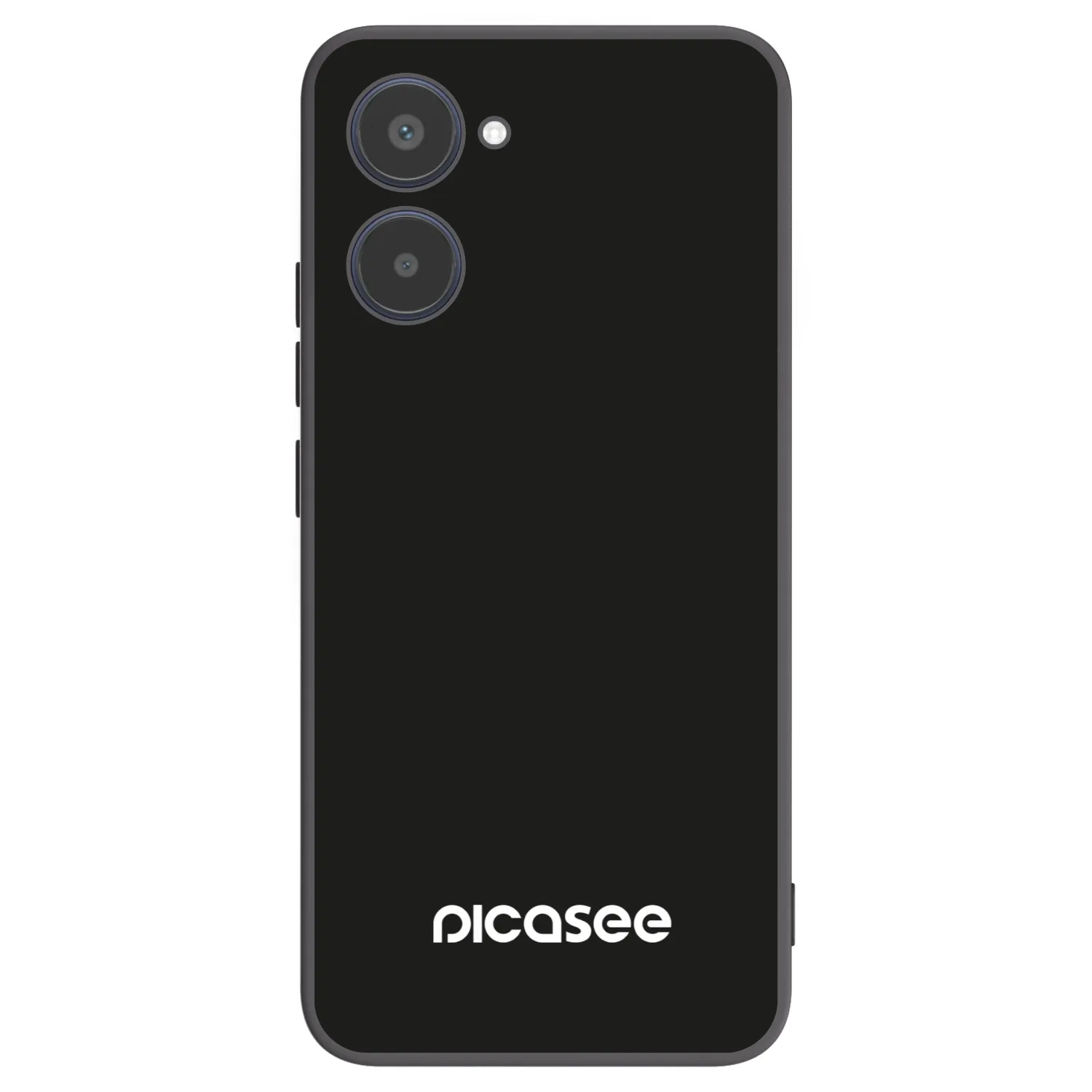 Picasee Realme 10 4G Hülle - Schwarzes Silikon - Picasee