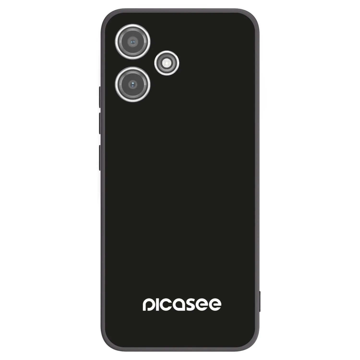 Picasee Xiaomi Redmi 12 5G Hülle - Schwarzes Silikon - Picasee