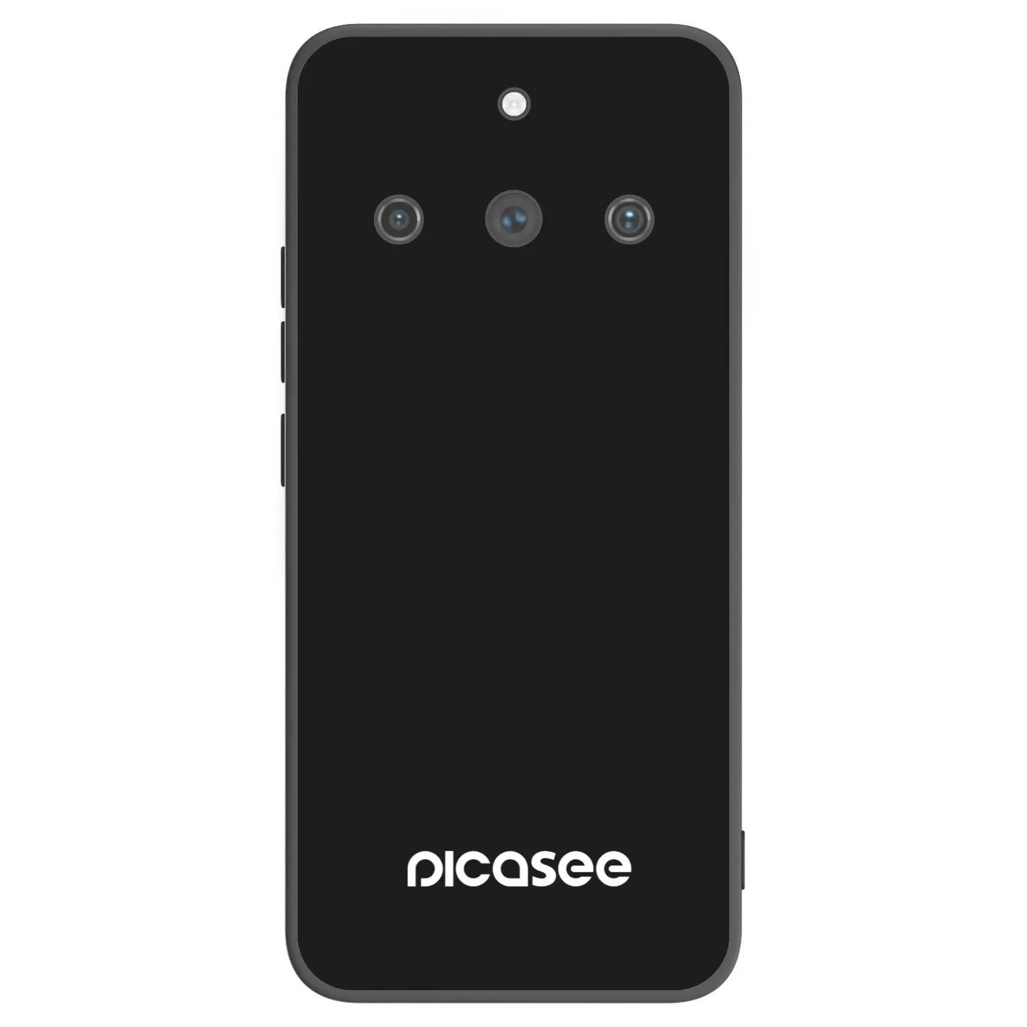 Picasee Realme 11 Pro+ Hülle - Schwarzes Silikon - Picasee