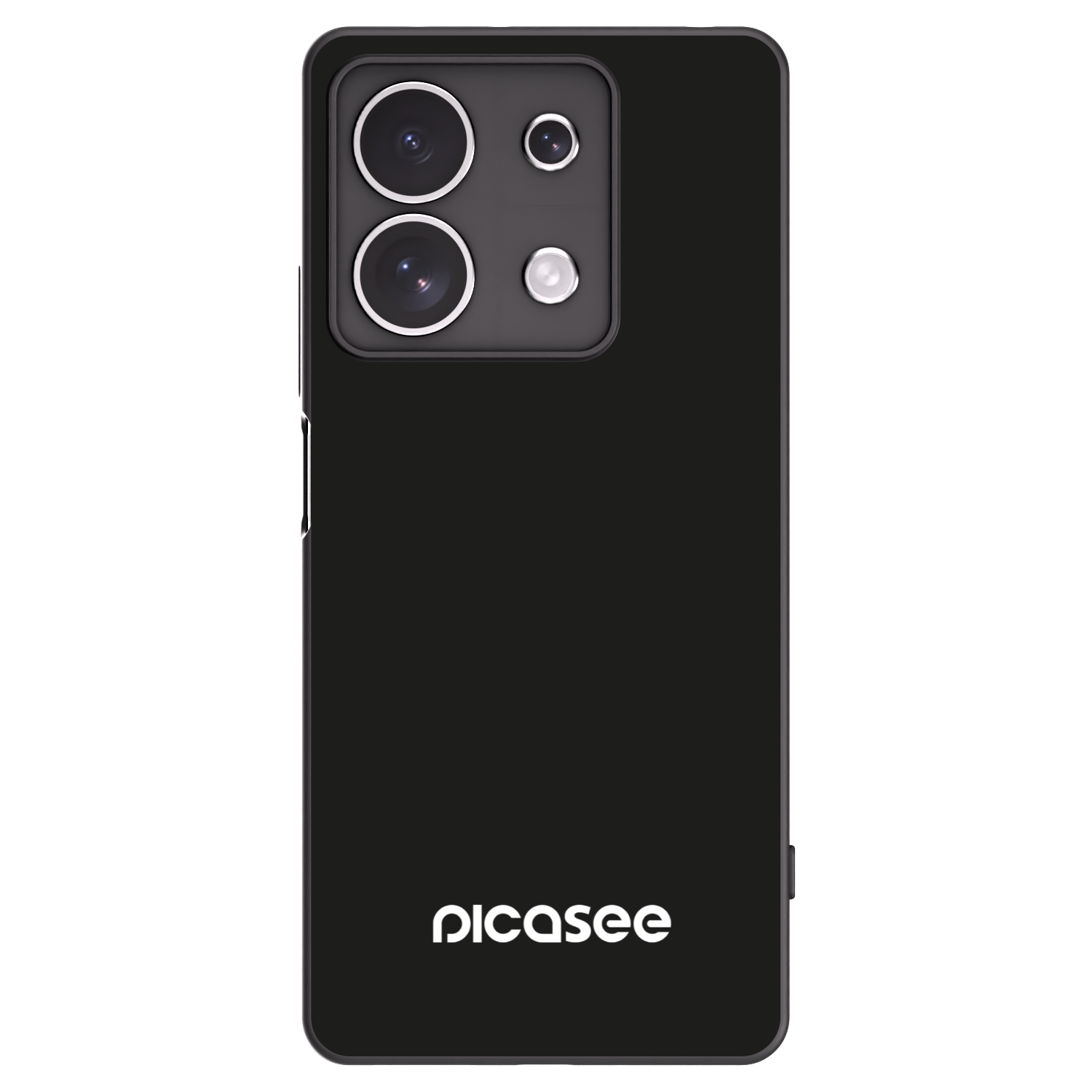 Picasee Xiaomi Redmi Note 13 4G Hülle - Schwarzes Silikon - Picasee
