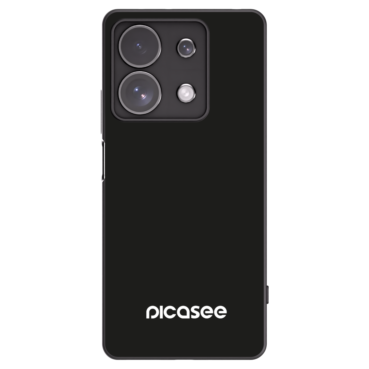 Picasee Xiaomi Redmi Note 13 Pro 4G Hülle - Schwarzes Silikon - Picasee