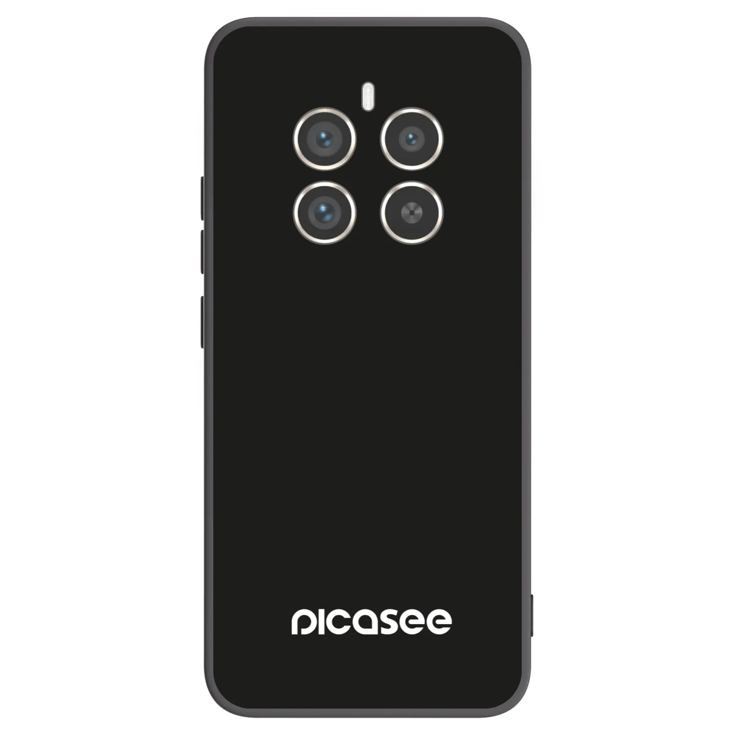 Picasee Realme 12 Pro 5G Hülle - Schwarzes Silikon - Picasee