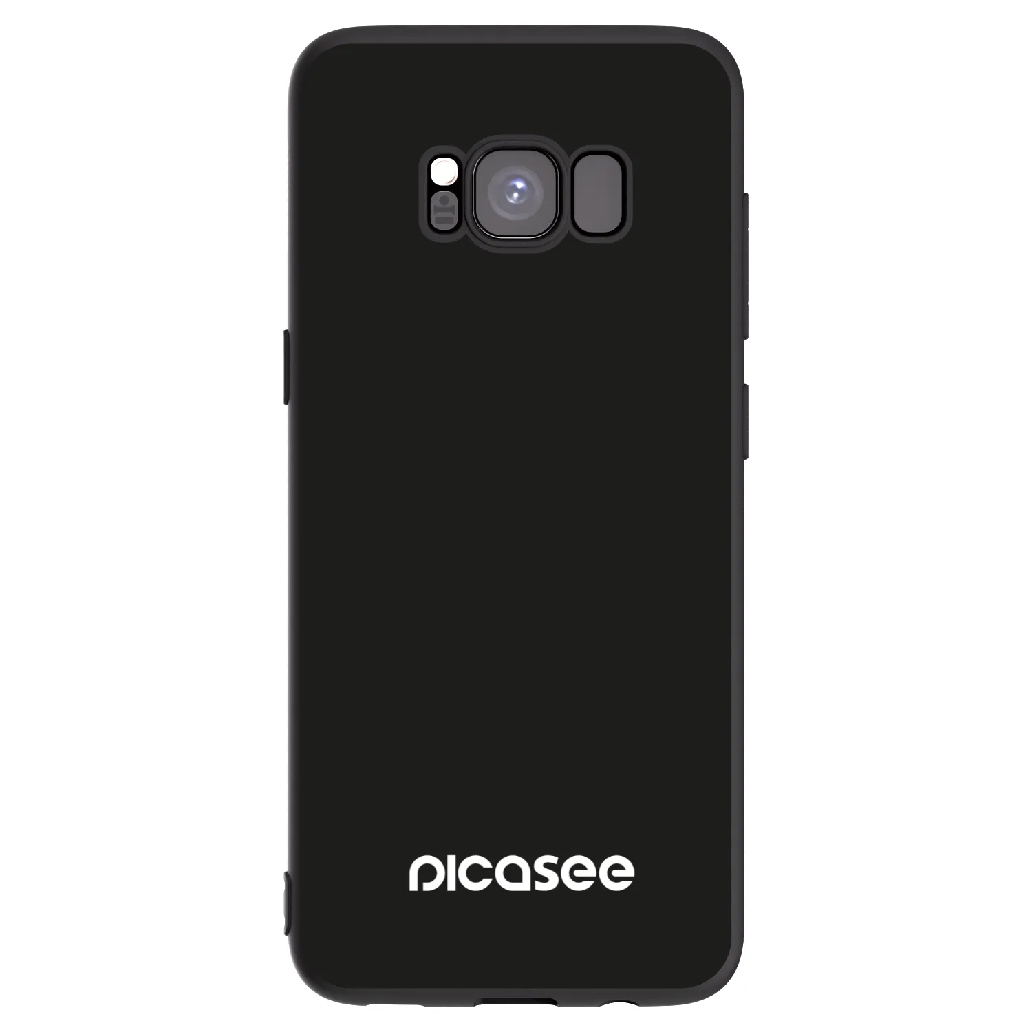 Picasee Samsung Galaxy S8 G950F Hülle - Schwarzes Silikon - Picasee