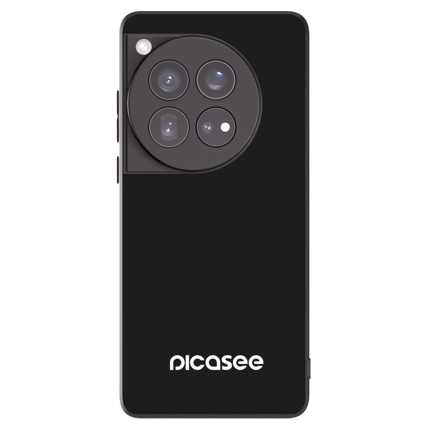 Picasee OnePlus 12 5G Hülle - Schwarzes Silikon - Picasee