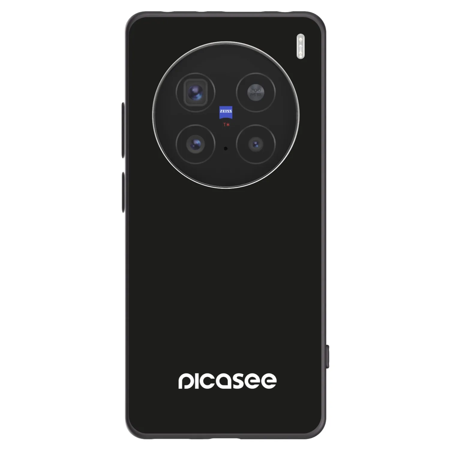 Picasee Vivo X200 Pro Hülle - Schwarzes Silikon - Picasee