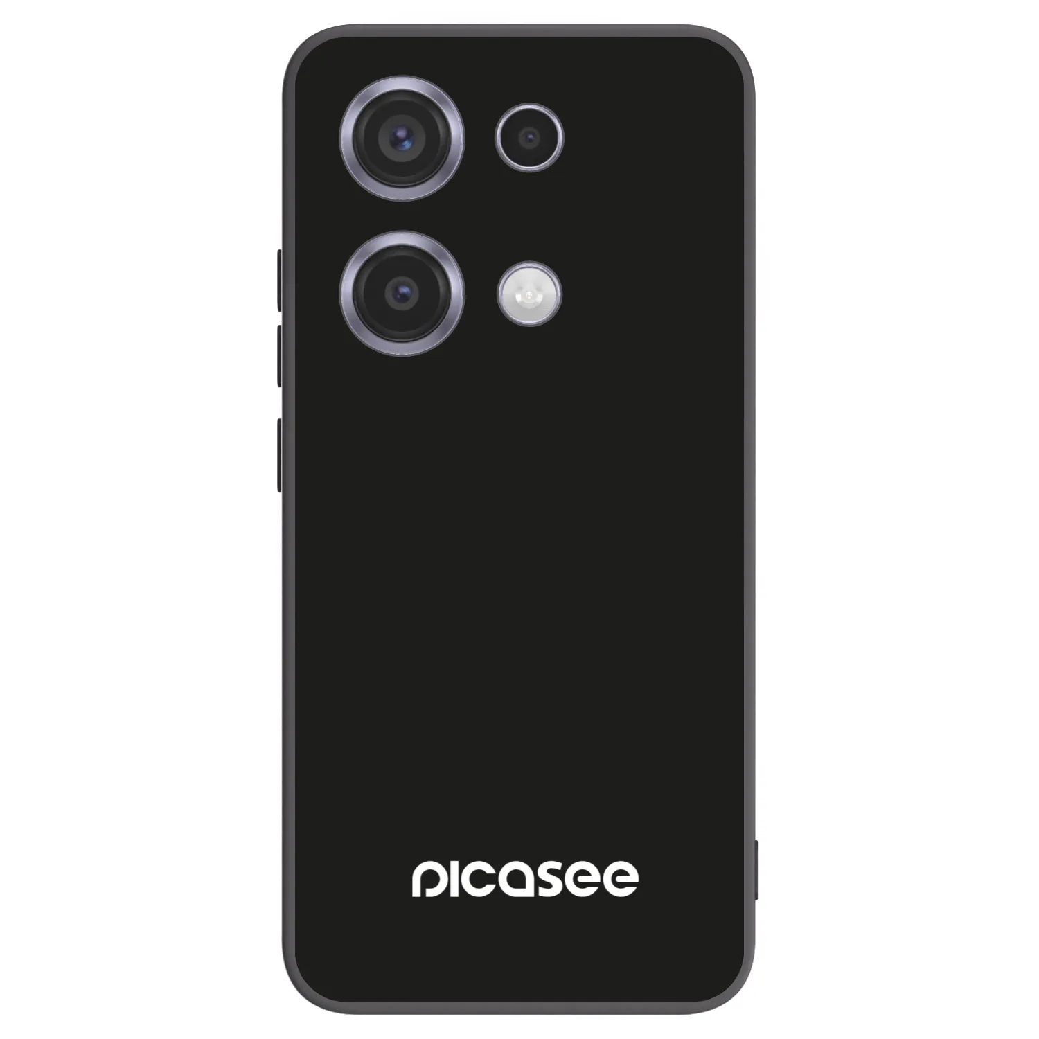 Picasee Xiaomi Redmi Note 14S Hülle - Schwarzes Silikon - Picasee