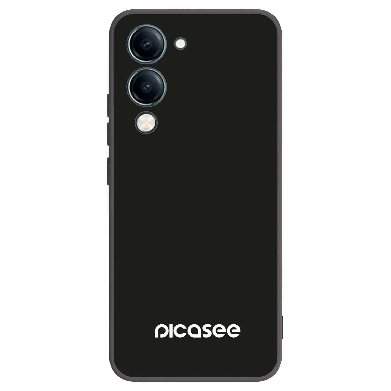 Picasee Vivo Y29s 5G Hülle - Schwarzes Silikon - Picasee
