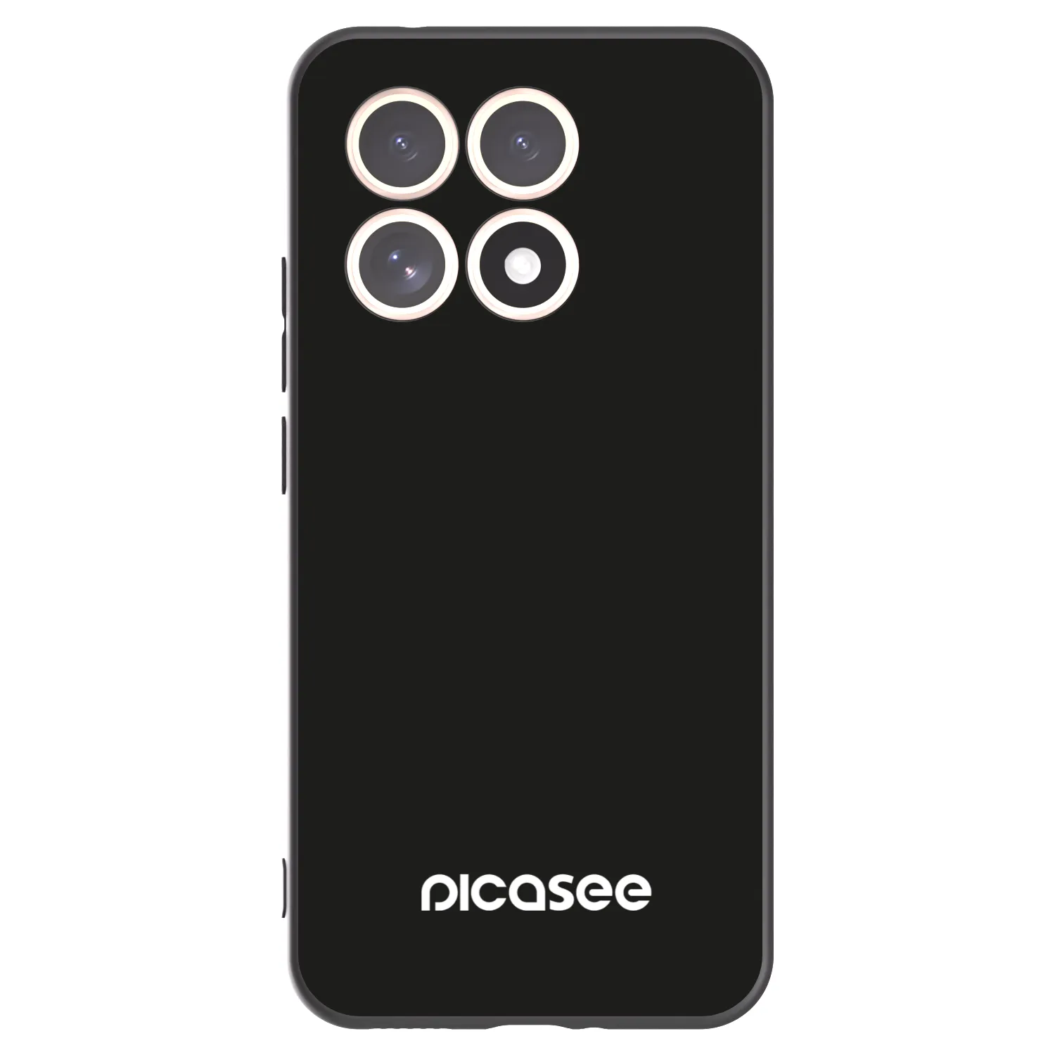 Picasee Xiaomi 15T Hülle - Schwarzes Silikon - Picasee