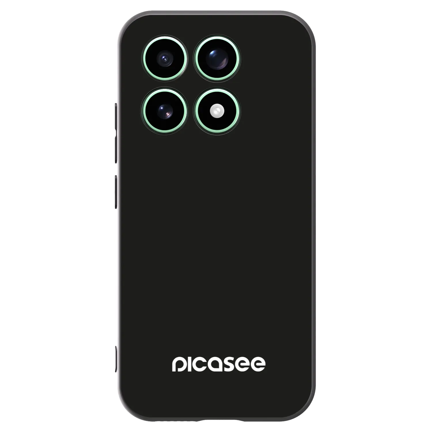 Picasee Xiaomi 17 Hülle - Schwarzes Silikon - Picasee