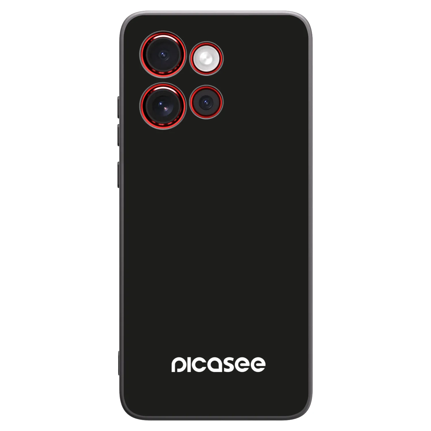 Picasee Motorola Edge 60 Neo 5G Hülle - Schwarzes Silikon - Picasee