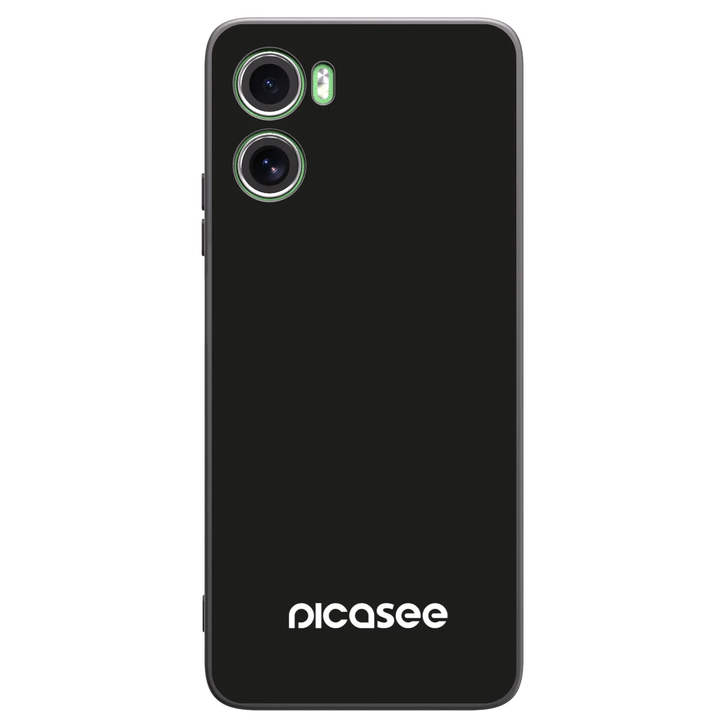 Picasee Motorola Moto G06 Hülle - Schwarzes Silikon - Picasee
