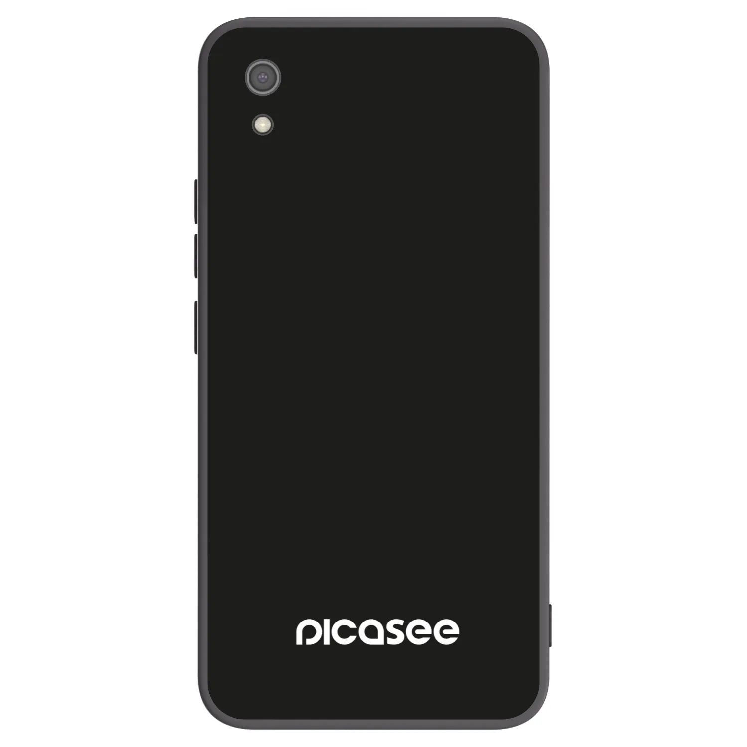 Picasee Xiaomi Redmi 7A Hülle - Schwarzes Silikon - Picasee