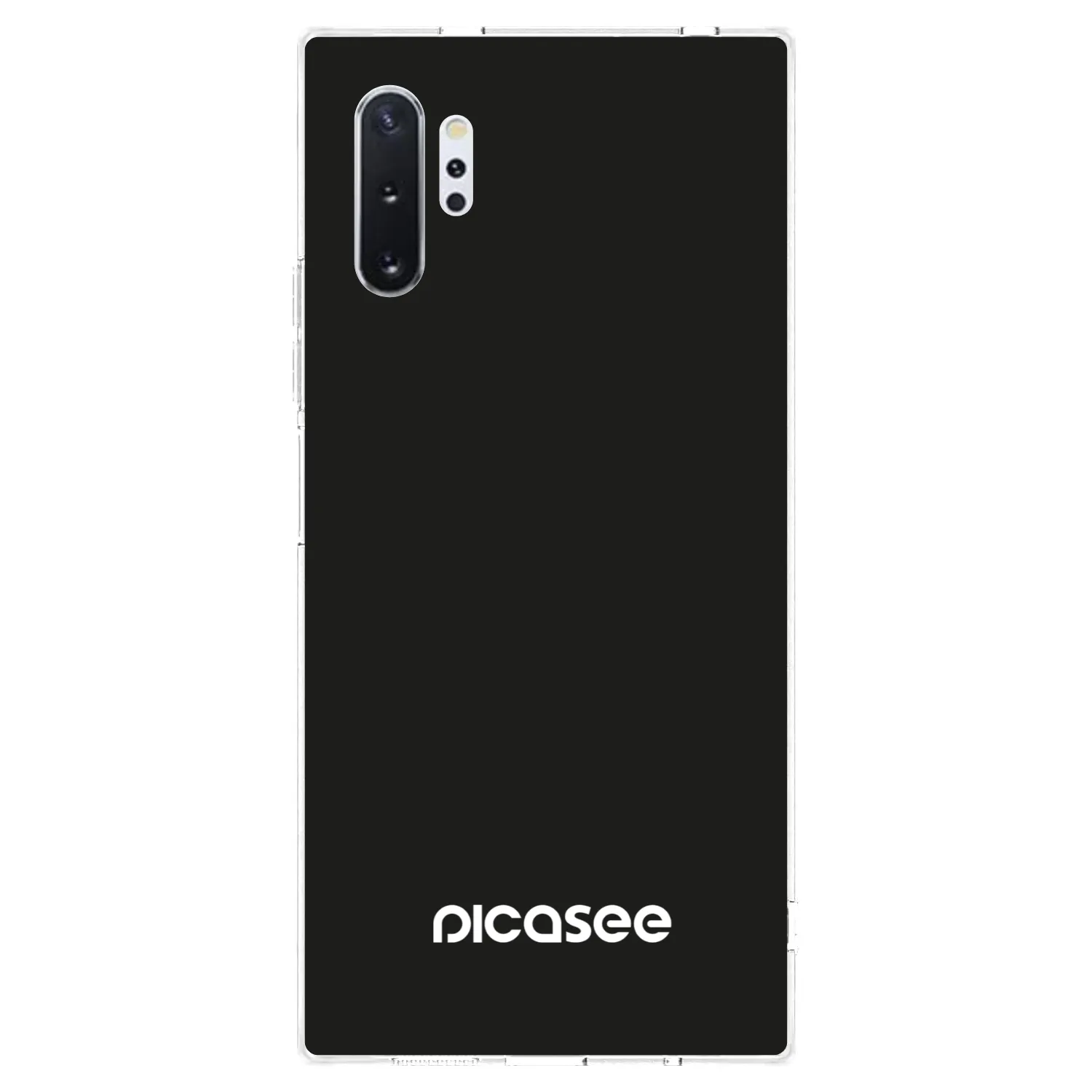 Picasee Samsung Galaxy Note 10+ N975F Hülle - Transparentes Silikon - Picasee