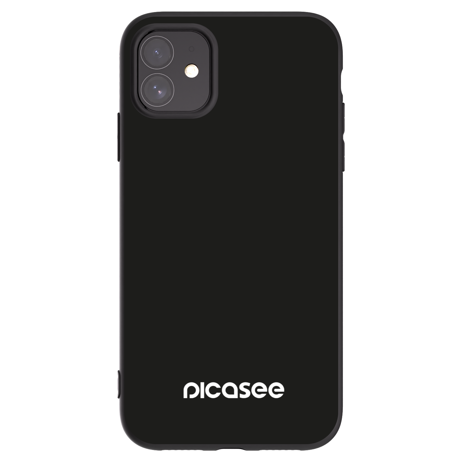 Picasee Apple iPhone 11 Hülle - Schwarzes Silikon - Picasee