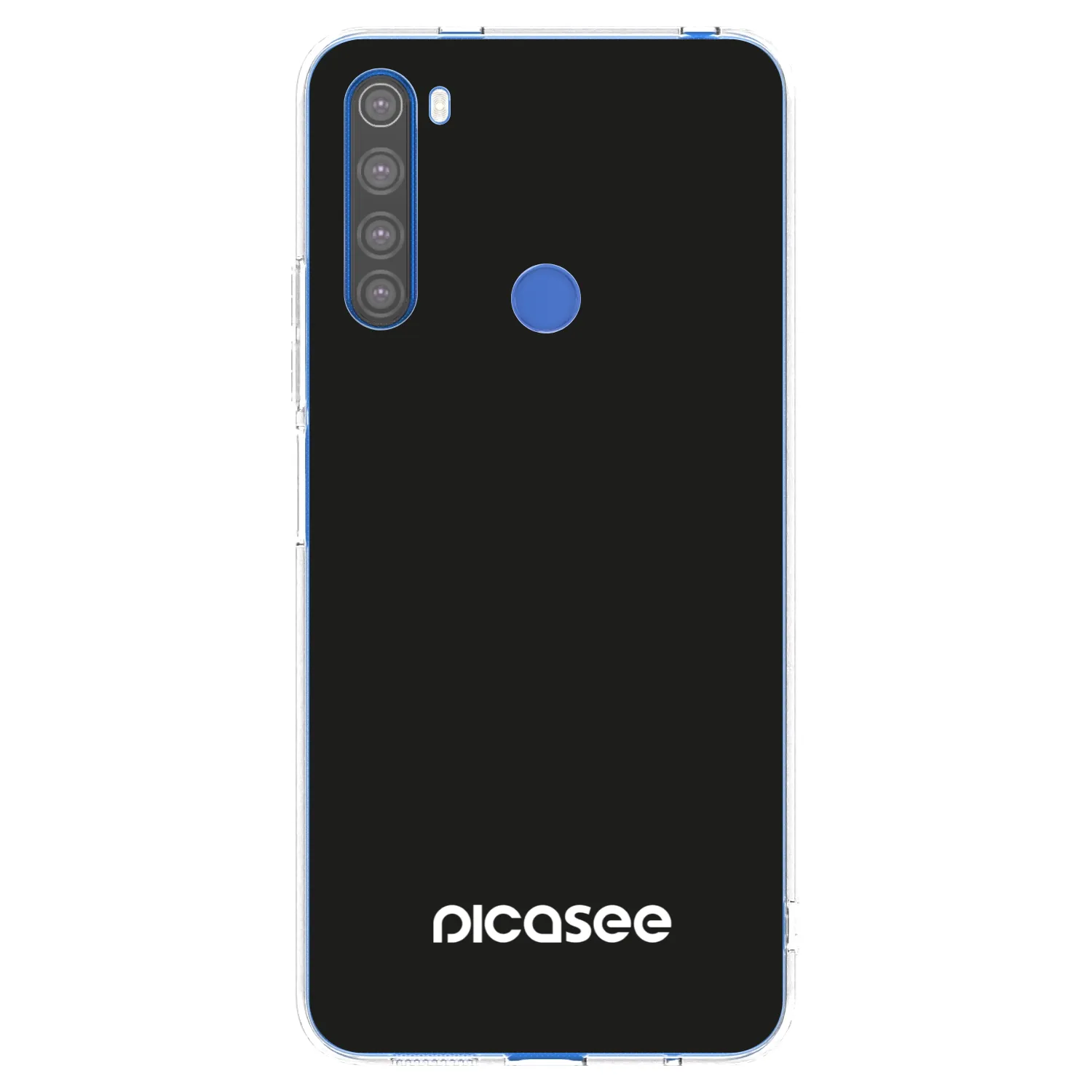 Picasee Xiaomi Redmi Note 8T Hülle - Transparentes Silikon - Picasee