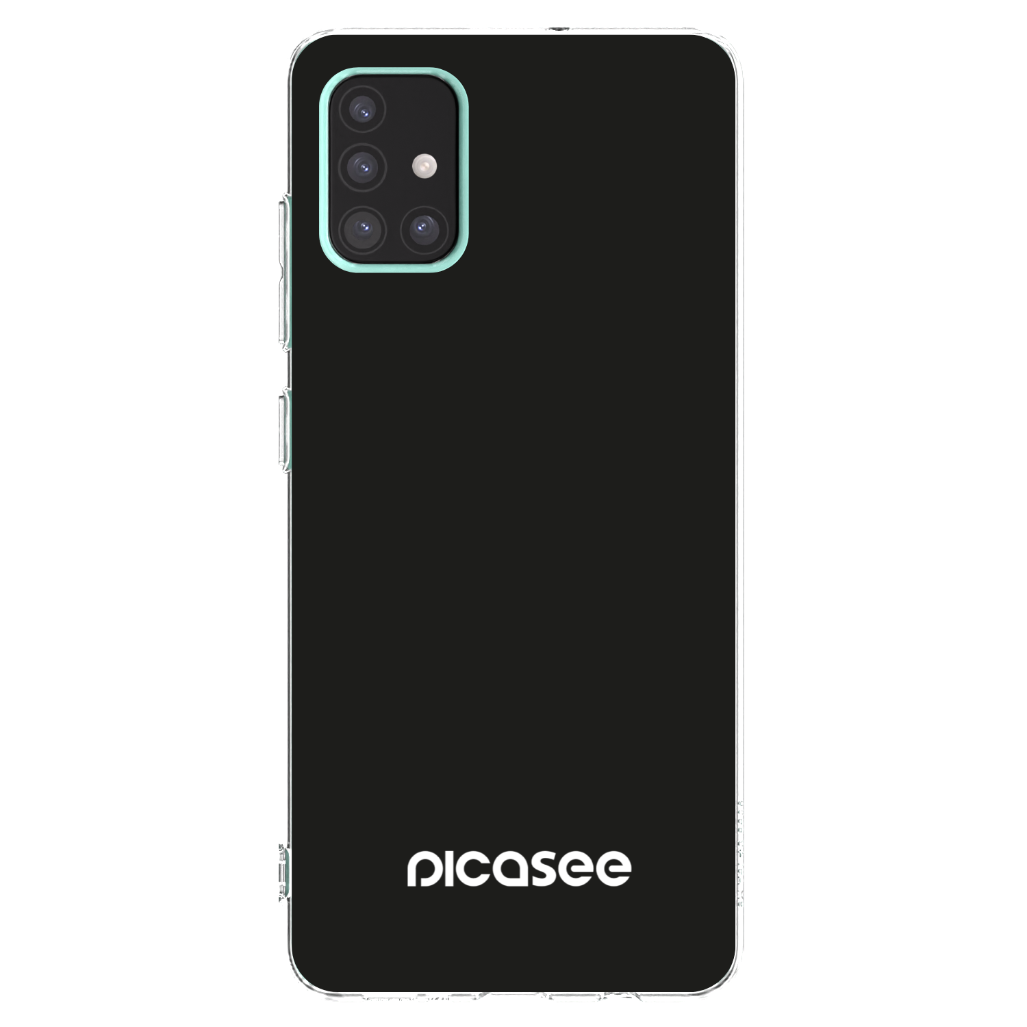 Picasee Samsung Galaxy A51 A515F Hülle - Transparentes Silikon - Picasee