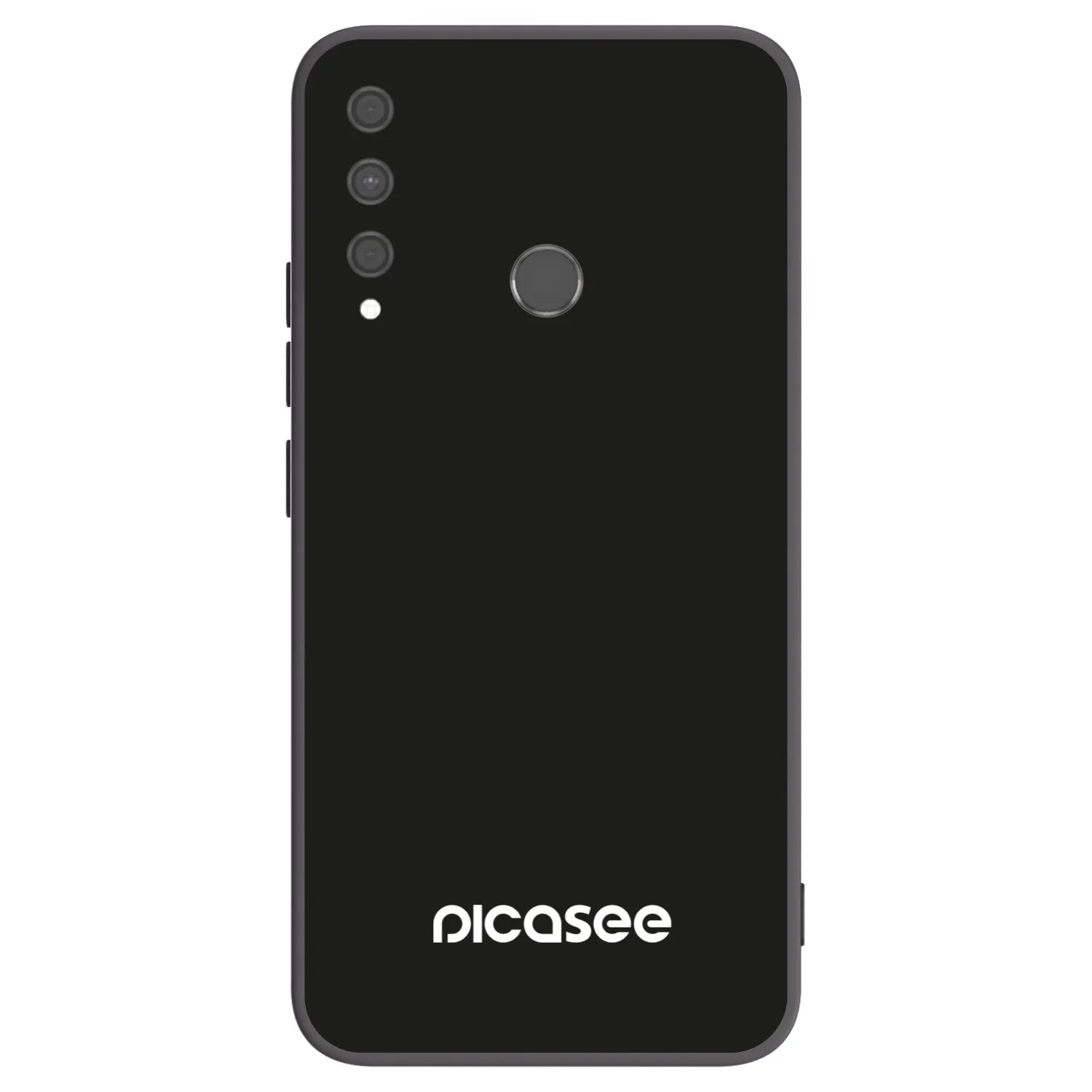 Picasee Huawei P40 Lite E Hülle - Schwarzes Silikon - Picasee