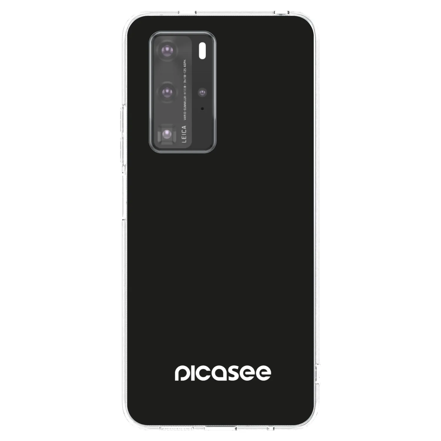 Picasee Huawei P40 Pro Hülle - Transparentes Silikon - Picasee