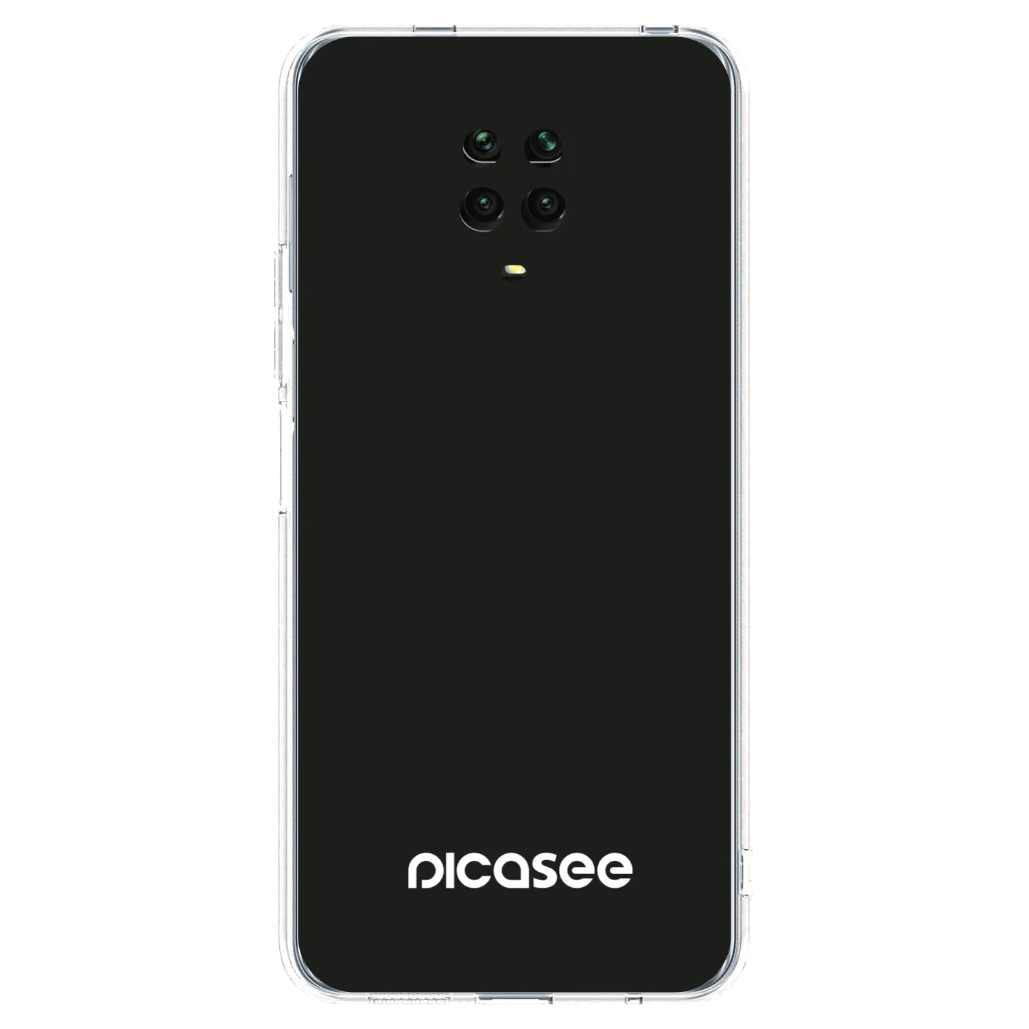 Picasee Xiaomi Redmi Note 9 Pro Hülle - Transparentes Silikon - Picasee