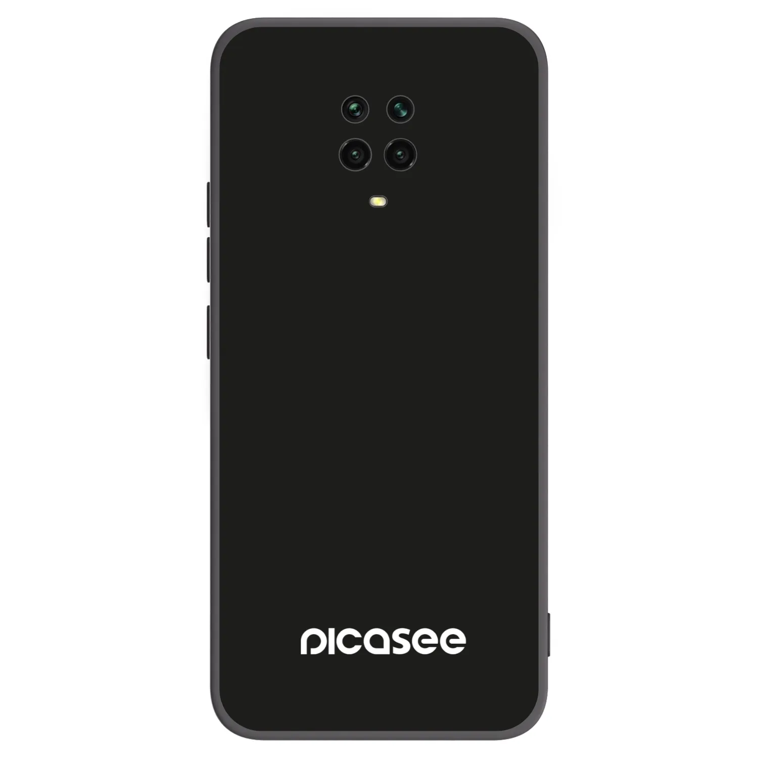 Picasee Xiaomi Redmi Note 9 Pro Hülle - Schwarzes Silikon - Picasee