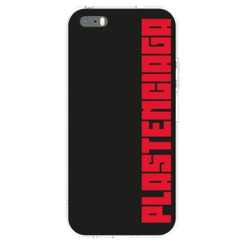 Picasee Apple iPhone 5/5S/SE Hülle - Transparentes Silikon - Plastenciaga