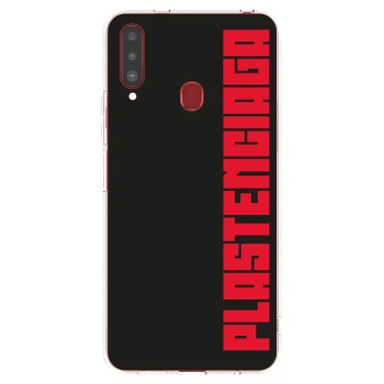 Picasee Samsung Galaxy A20s Hülle - Transparentes Silikon - Plastenciaga