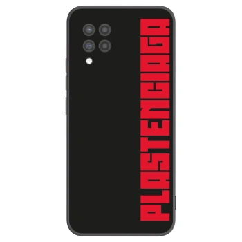 Picasee Samsung Galaxy A42 A426B Hülle - Schwarzes Silikon - Plastenciaga
