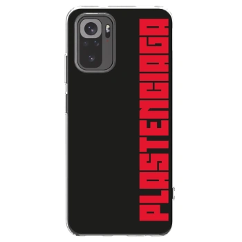 Picasee Xiaomi Redmi Note 10S Hülle - Transparentes Silikon - Plastenciaga