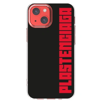 Picasee Apple iPhone 13 mini Hülle - Transparentes Silikon - Plastenciaga