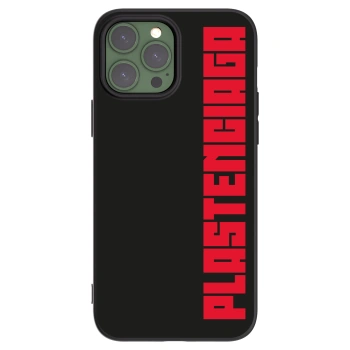 Picasee Apple iPhone 13 Pro Max Hülle - Schwarzes Silikon - Plastenciaga