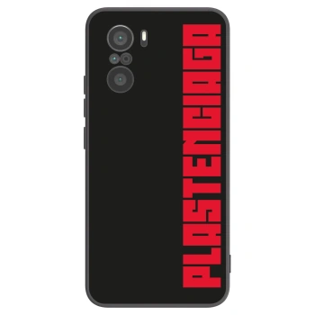 Picasee Xiaomi Poco F3 Hülle - Schwarzes Silikon - Plastenciaga