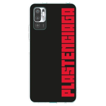 Picasee Xiaomi Redmi Note 10 5G Hülle - Transparentes Silikon - Plastenciaga