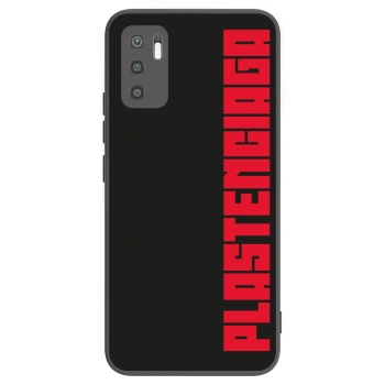Picasee Xiaomi Redmi Note 10 5G Hülle - Schwarzes Silikon - Plastenciaga