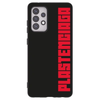 Picasee Samsung Galaxy A52s 5G A528B Hülle - Schwarzes Silikon - Plastenciaga