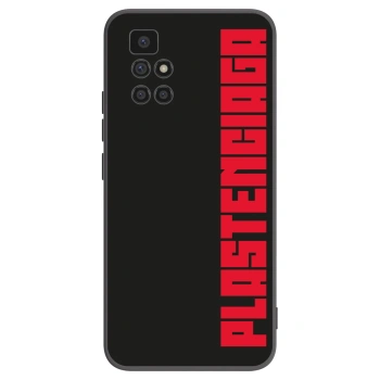 Picasee Xiaomi Redmi 10 Hülle - Schwarzes Silikon - Plastenciaga