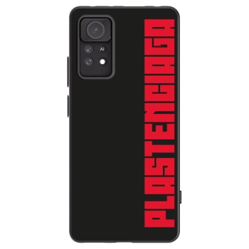 Picasee Xiaomi Redmi Note 11 Pro Hülle - Schwarzes Silikon - Plastenciaga