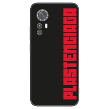 Picasee Xiaomi 12 Hülle - Schwarzes Silikon - Plastenciaga