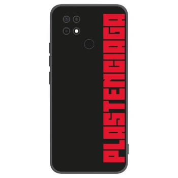 Picasee Xiaomi Redmi 10C Hülle - Schwarzes Silikon - Plastenciaga