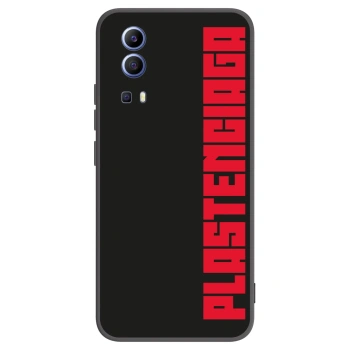 Picasee Vivo Y52 5G Hülle - Schwarzes Silikon - Plastenciaga