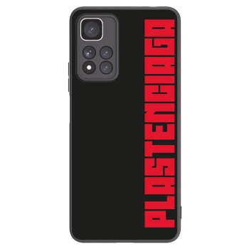 Picasee Xiaomi Redmi Note 11 Pro+ 5G Hülle - Schwarzes Silikon - Plastenciaga