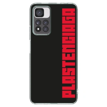 Picasee Xiaomi Redmi Note 11 Pro+ 5G Hülle - Transparentes Silikon - Plastenciaga