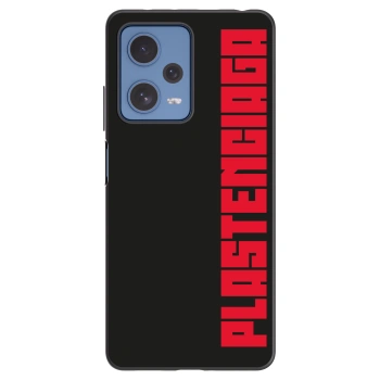 Picasee Xiaomi Redmi Note 12 Pro 5G Hülle - Schwarzes Silikon - Plastenciaga