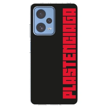 Picasee Xiaomi Redmi Note 12 Pro 5G Hülle - Transparentes Silikon - Plastenciaga