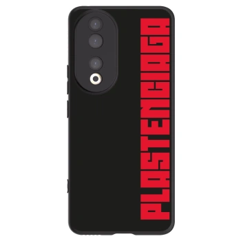 Picasee Honor 90 5G Hülle - Schwarzes Silikon - Plastenciaga