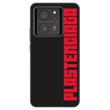 Picasee Xiaomi 13T Hülle - Schwarzes Silikon - Plastenciaga